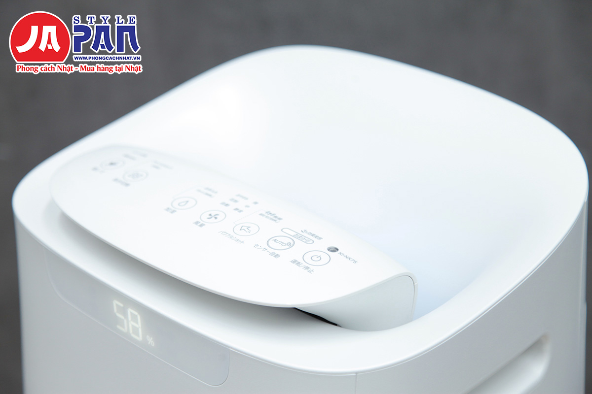 Máy lọc không khí bù ẩm Sharp KI-NX75-W | Ion Plasma 25000 5 Máy lọc không khí bù ẩm Sharp KI-NX75-W | Ion Plasma 25000 - Ảnh 5