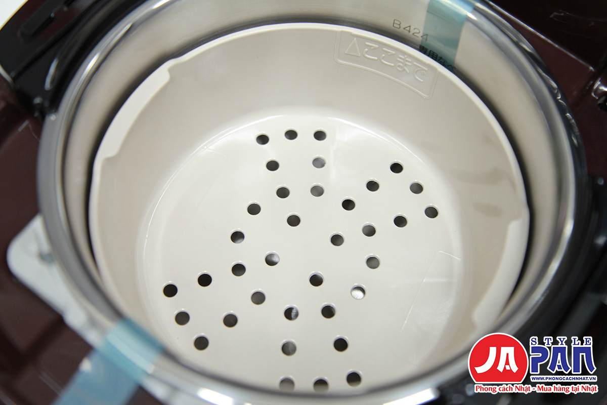 Nồi áp suất Zojirushi EL-MB30 | Dung tích 1.5L 15 Nồi áp suất Zojirushi EL-MB30 | Dung tích 1.5L - Ảnh 15