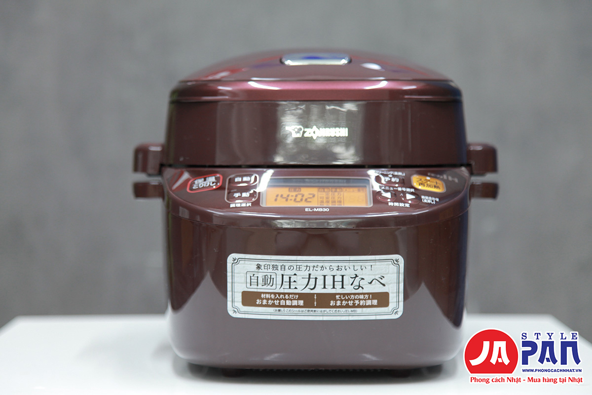 Nồi áp suất Zojirushi EL-MB30 | Dung tích 1.5L 7 Nồi áp suất Zojirushi EL-MB30 | Dung tích 1.5L - Ảnh 7