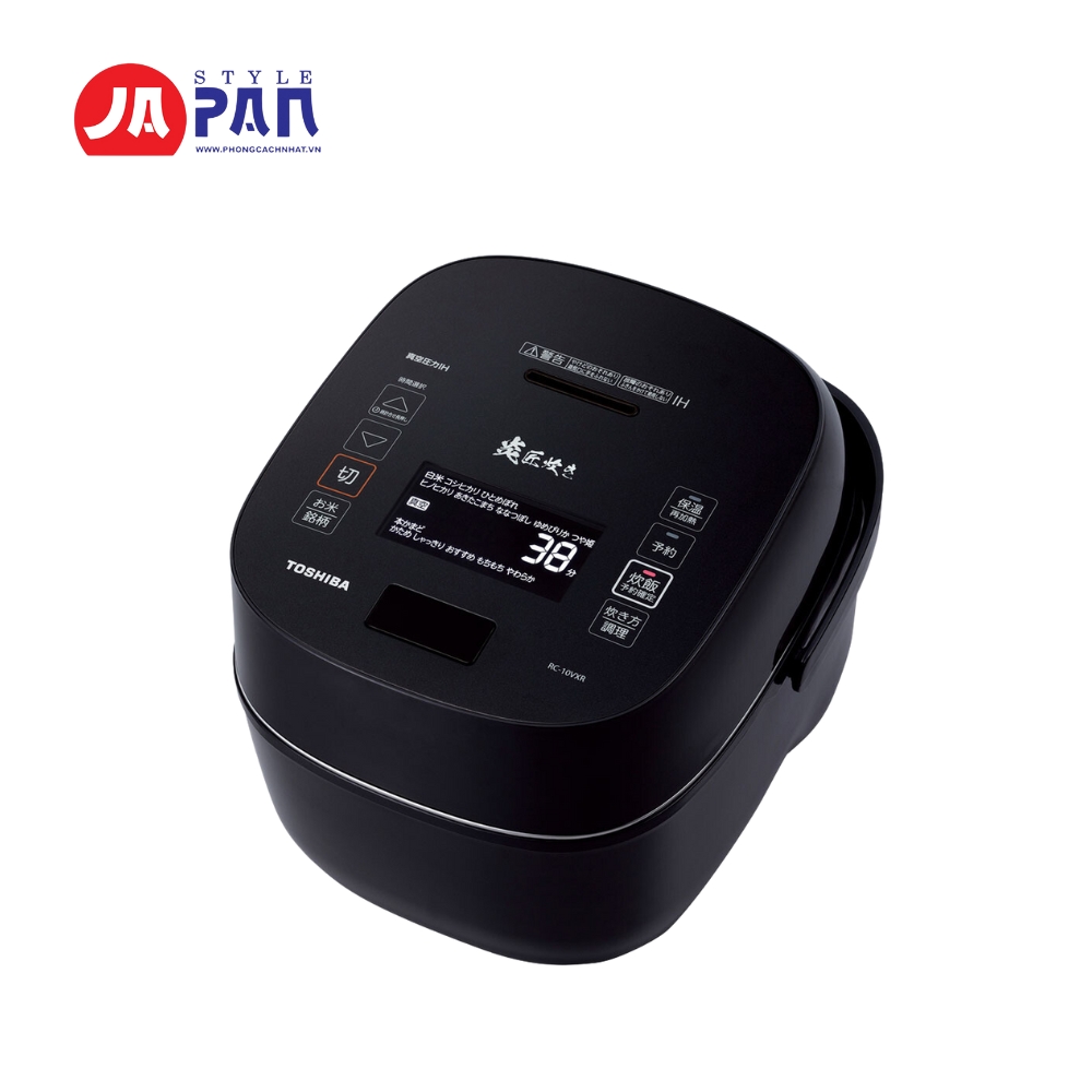 Nồi cơm điện Toshiba RC-18VXT (K) | 1.8L 1 Nồi cơm điện Toshiba RC-18VXT (K) 2022 Cao tần