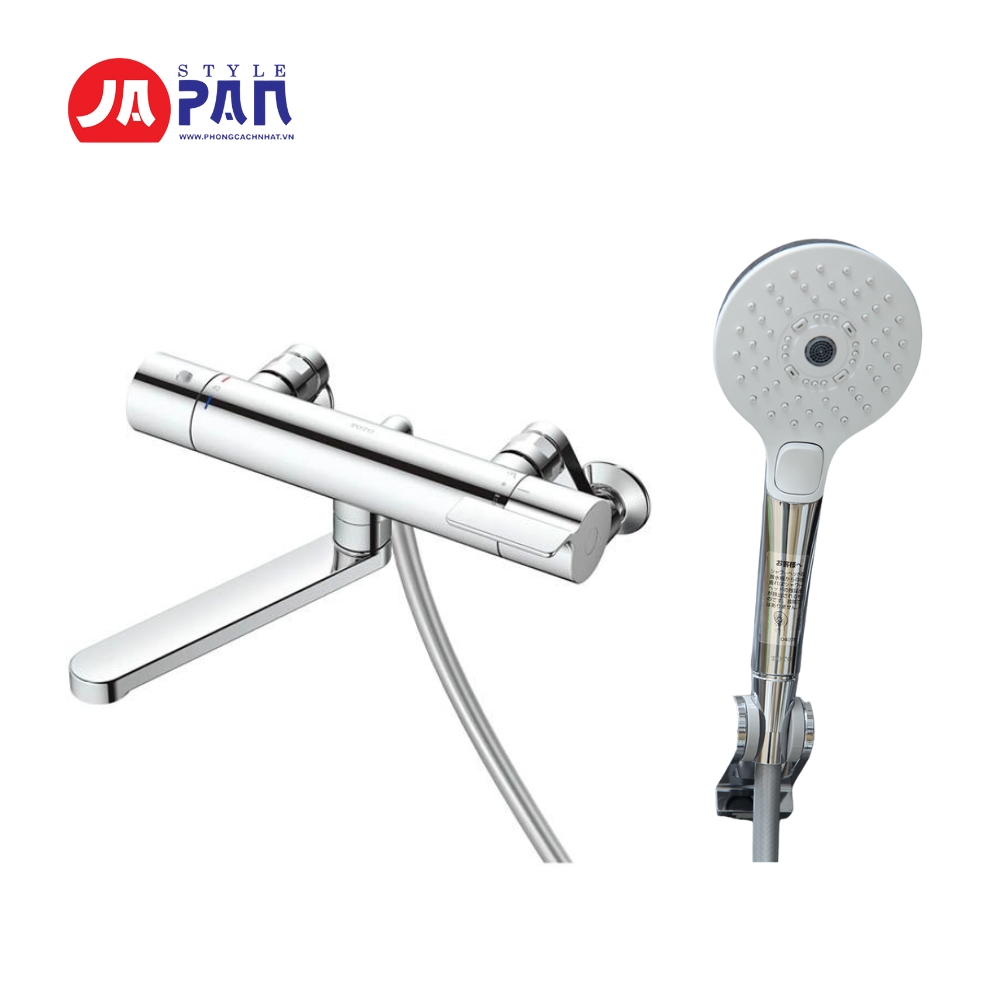Sen tắm Toto TBV03404J | Nhiệt độ | 3 chế độ phun 1 Sen tắm Toto TBV03404J Nhiệt độ
