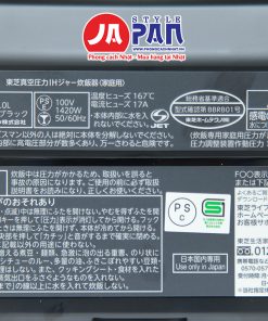 Nồi cơm điện Toshiba RC-10ZWT (K) | 1.0L 31 Noi com dien Toshiba RC 10ZWT K 16