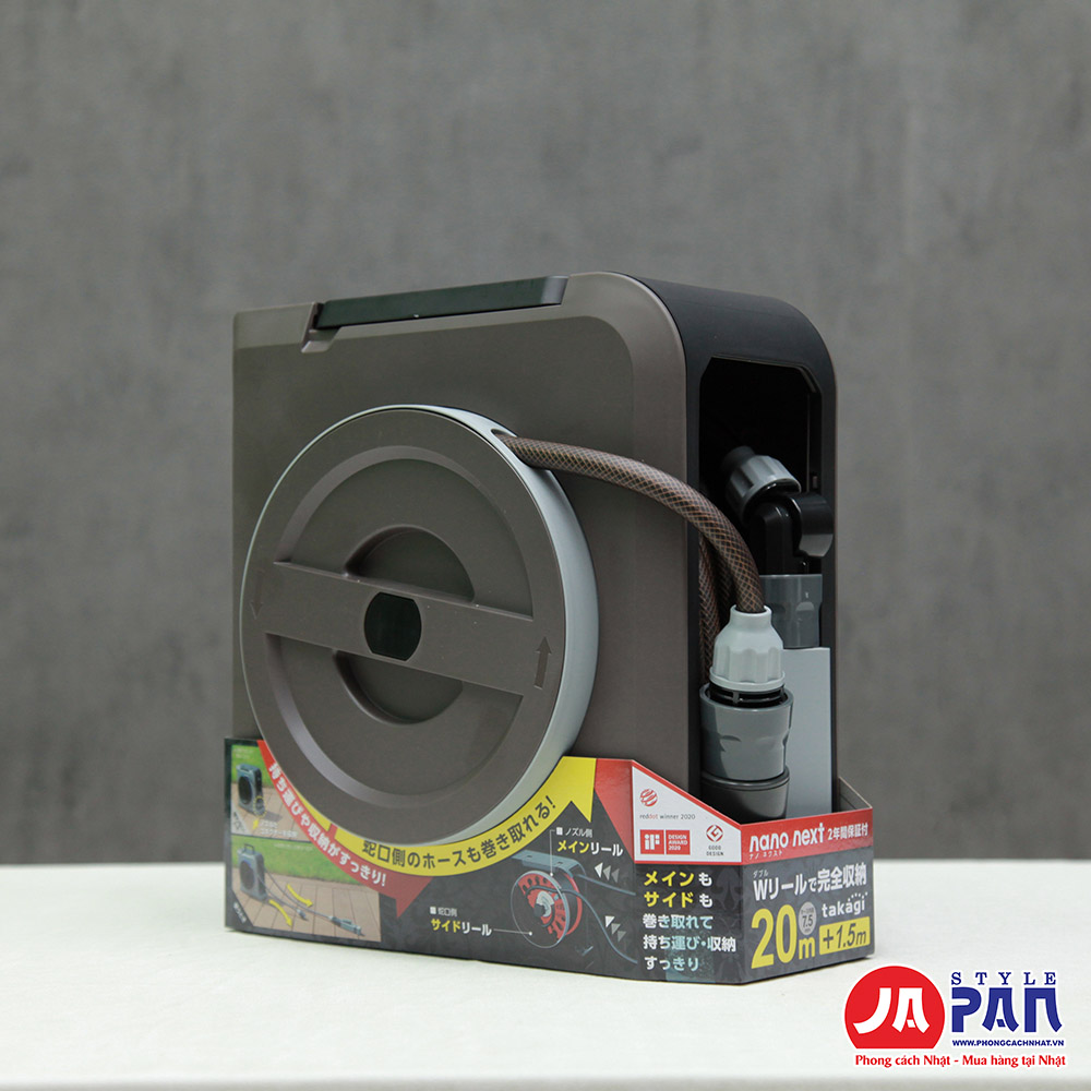 Vòi tưới cây đa năng Takagi RM1220BR 20m (Nanonext) 4 Vòi tưới cây đa năng Takagi RM1220BR Nanonext (20m)