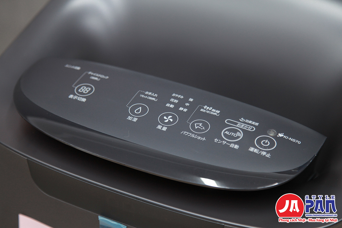 Máy lọc không khí bù ẩm Sharp KI-NS70-T date 2023 | Ion Plasma 25000 12 Máy lọc không khí bù ẩm Sharp KI-NS70-T date 2023 | Ion Plasma 25000 - Ảnh 12