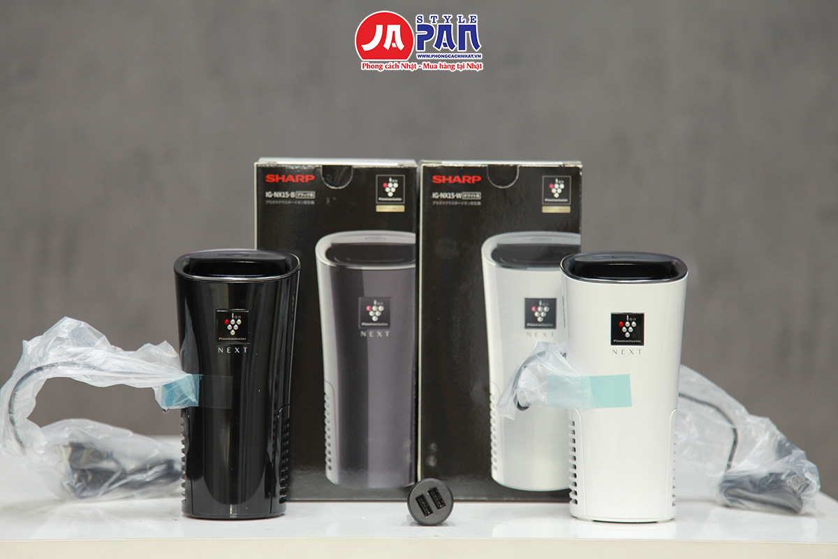 Máy Lọc Không Khí ô tô Sharp IG-NX15-W Ion Next |2023| 2 Máy Lọc Không Khí ô tô Sharp IG-NX15-W Ion Next |2023| - Ảnh 2