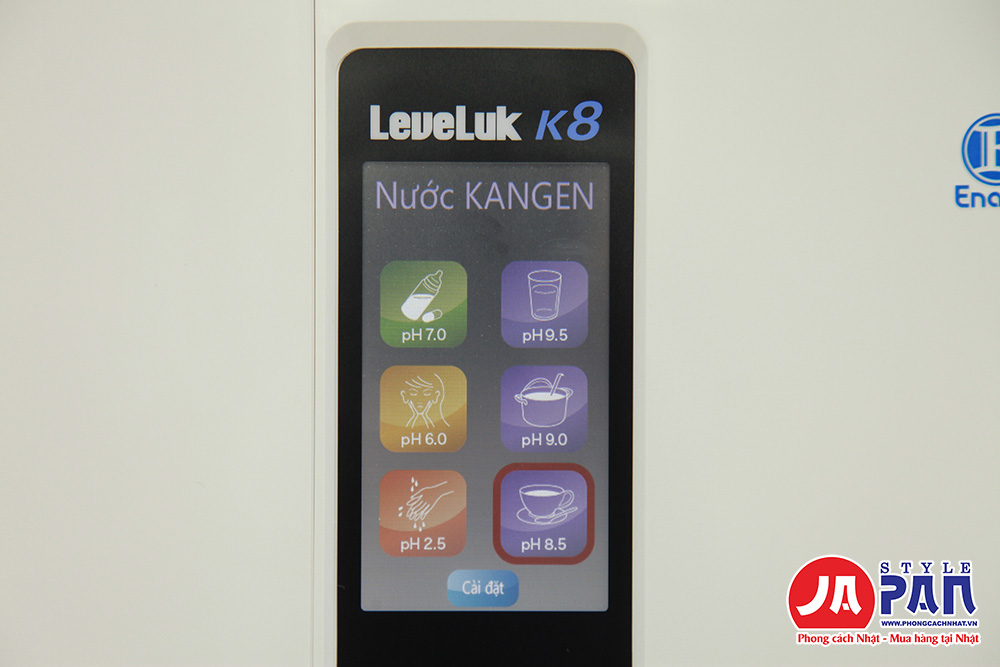 Máy lọc nước Kangen Leveluk K8 nội địa Nhật 13 Lọc nước Kangen Leveluk K8 (1)