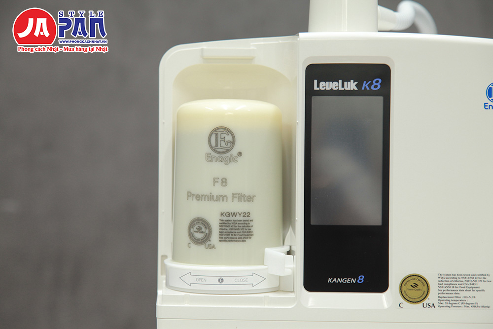 Máy lọc nước Kangen Leveluk K8 nội địa Nhật 9 Lọc nước Kangen Leveluk K8 (1)