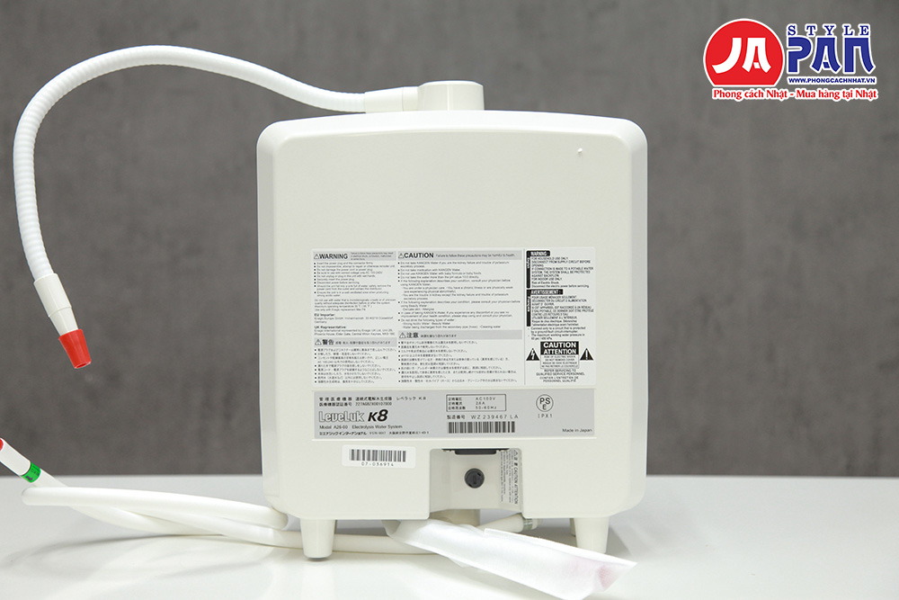 Máy lọc nước Kangen Leveluk K8 nội địa Nhật 5 Lọc nước Kangen Leveluk K8 (1)