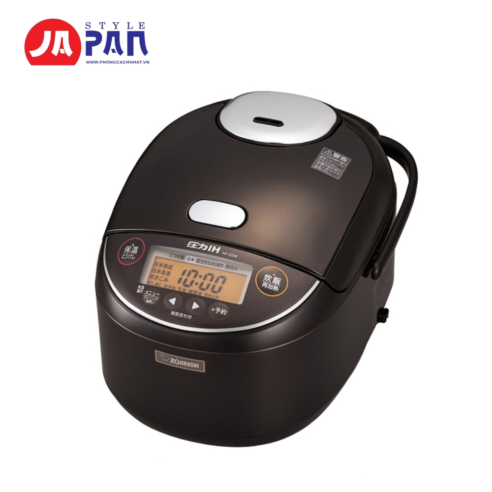 Nồi cơm điện Zojirushi NP-ZU18-TD nội địa Nhật 1 Nồi cơm điện Zojirushi NP-ZU18-TD