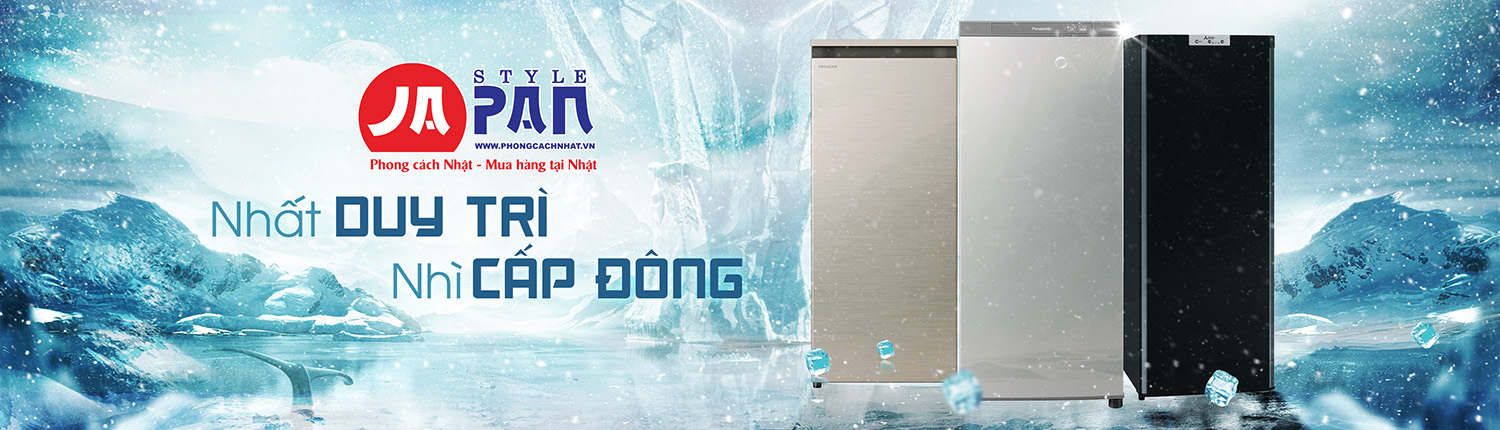 Banner tủ cấp đông nội địa Nhật