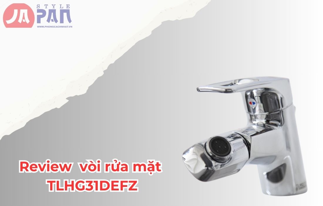 Review chi tiết vòi rửa mặt Toto TLHG31DEFZ xoay 360 new 2023