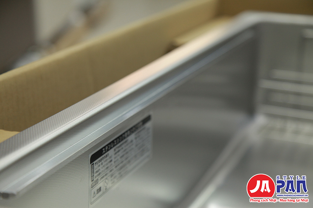 Chậu rửa bát Shigeru LE JSM-K 2F FS 1 ray bề mặt hạt 5 Chậu rửa bát Shigeru LE JSM-K 2F FS 1 ray bề mặt hạt - Ảnh 5