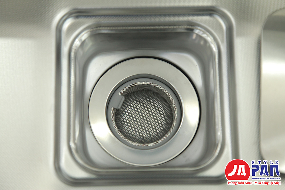 Chậu rửa bát Shigeru LE JSM-K 2F FS 1 ray bề mặt hạt 10 Chậu rửa bát Shigeru LE JSM-K 2F FS 1 ray bề mặt hạt - Ảnh 10