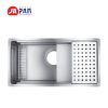 Chậu rửa bát Shigeru LE JSL-K 3F FS chậu 2 ray | bề mặt hạt 13 Chậu rửa bát Shigeru LE JSL-K 3F FS chậu 2 ray