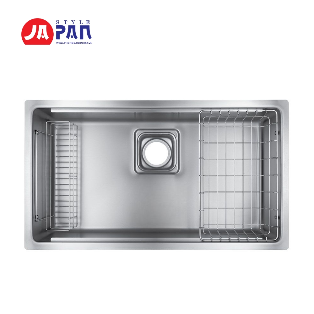 Chậu rửa bát Shigeru LE JSM-K 2F FS 1 ray bề mặt hạt 1 Chậu rửa bát Shigeru LE JSM-K 2F FS 1 ray