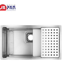Chậu rửa bát Shigeru LE JSM-K 3F FS 2 ray