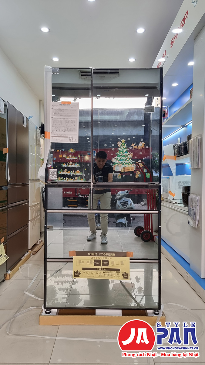 Tủ Lạnh Hitachi R-WXC74V 735L Mặt Gương | New 2024 2 Tủ Lạnh Hitachi R-WXC74V