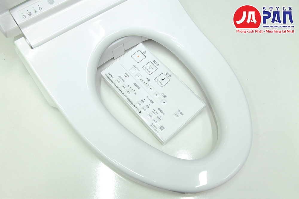 Nắp bồn cầu thông minh Toto TCF8CM77 nội địa Nhật 9 Nắp bệt thông minh Toto TCF8CM77