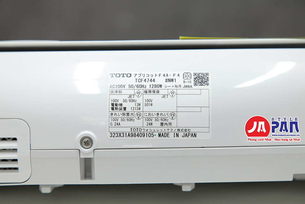 Nắp bồn cầu thông minh Toto TCF4744 nội địa Nhật 13 Nắp bồn cầu Toto TCF4744 (1)