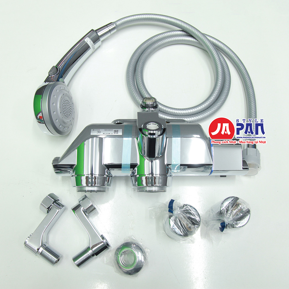 Sen tắm nhiệt độ Lixil Push type BF-HW156TSBW | Đa chức năng 2 Sen tắm nhiệt độ Lixil Push type BF-HW156TSBW