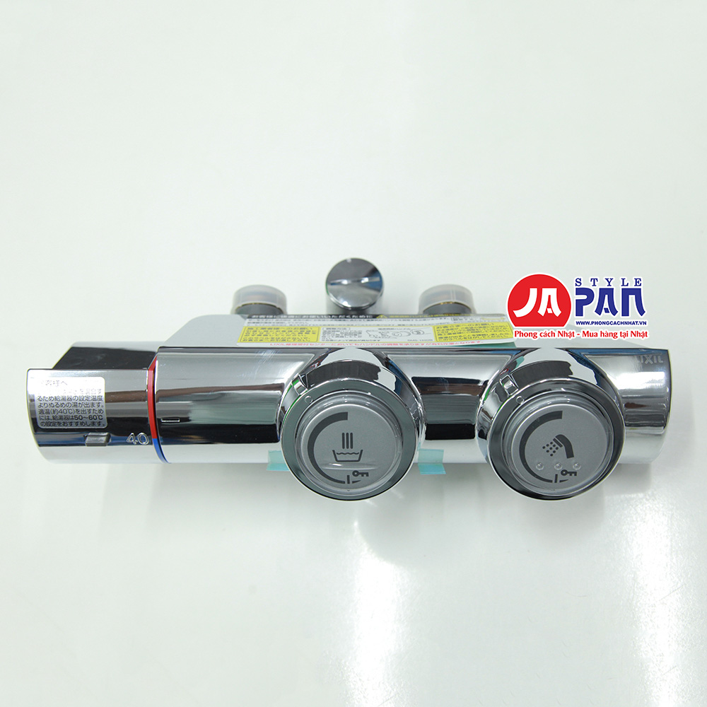 Sen tắm nhiệt độ Lixil Push type BF-HW156TSBW | Đa chức năng 4 Sen tắm nhiệt độ Lixil Push type BF-HW156TSBW