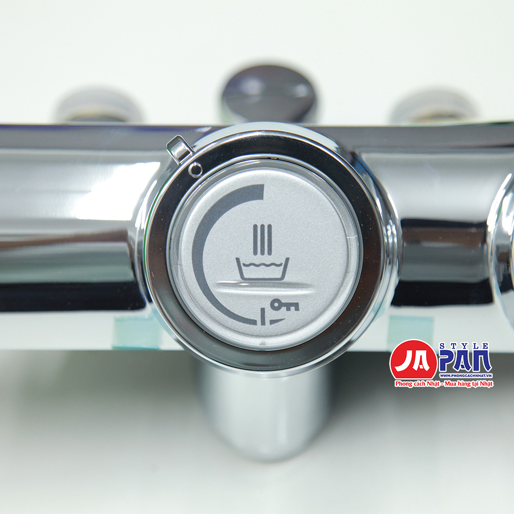 Sen tắm nhiệt độ Lixil Push type BF-HW156TSBW | Đa chức năng 6 Sen tắm nhiệt độ Lixil Push type BF-HW156TSBW