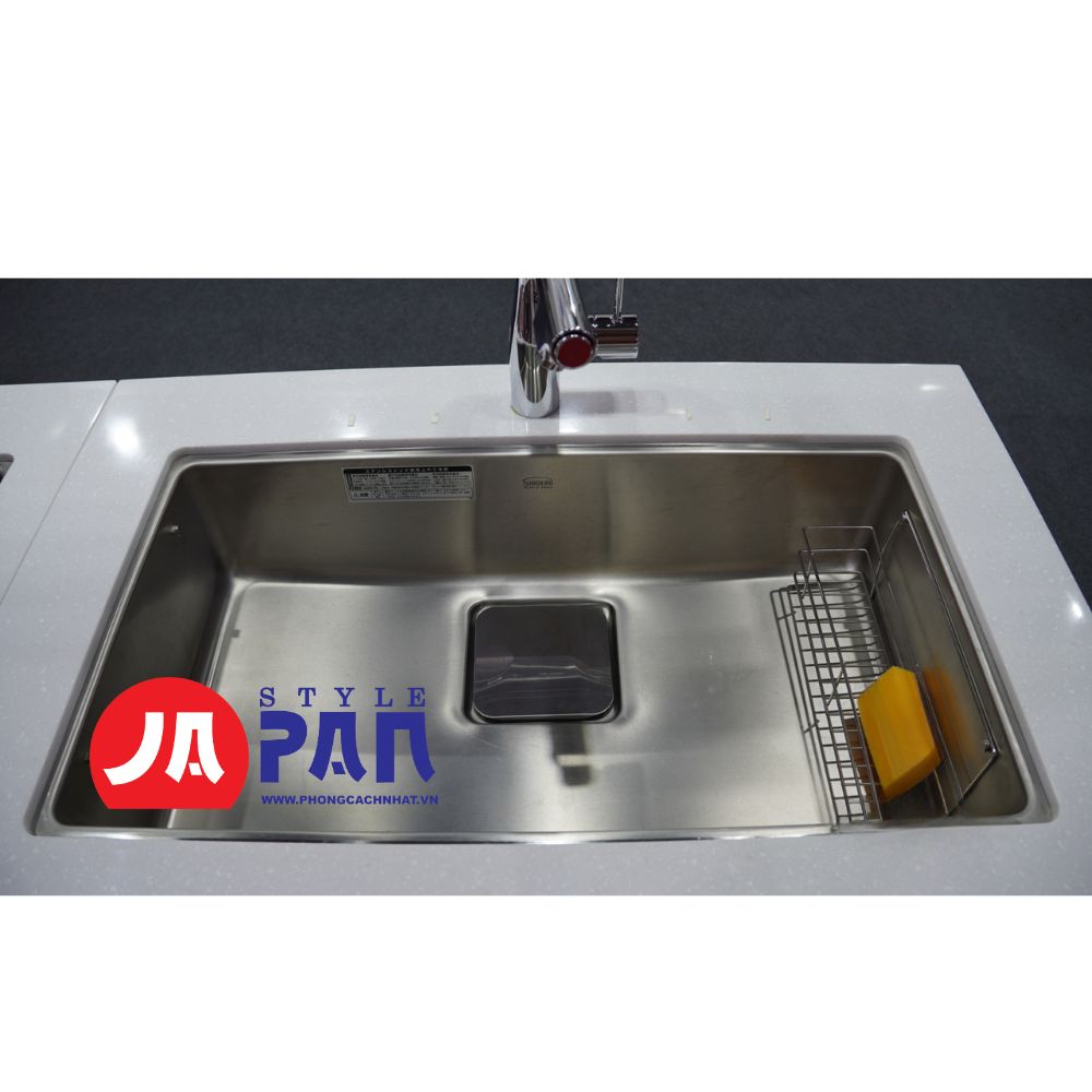 Chậu rửa bát Shigeru LE JSM-K-FS bề mặt hạt nội địa Nhật 6 Chậu rửa bát Shigeru LE JSM-K-FS bề mặt hạt