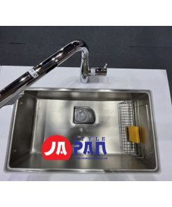 Chậu rửa bát Shigeru LE JSM-K-FS bề mặt hạt nội địa Nhật 8 chau rua bat shigeru le jsm k fs be mat hat 5
