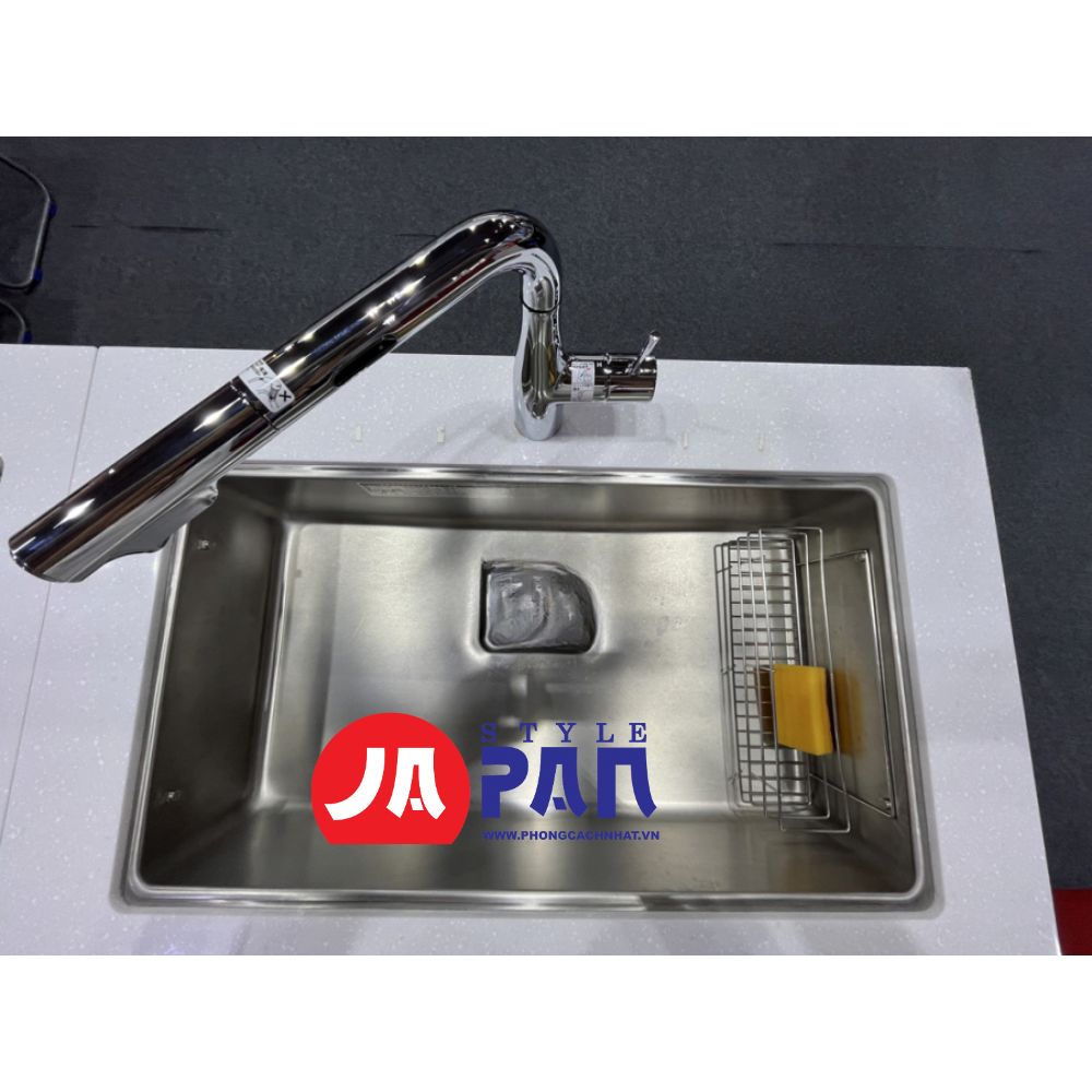 Chậu rửa bát Shigeru LE JSM-K-FS bề mặt hạt nội địa Nhật 3 Chậu rửa bát Shigeru LE JSM-K-FS bề mặt hạt nội địa Nhật - Ảnh 3