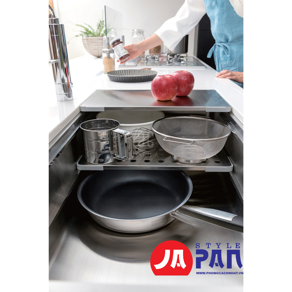 Chậu rửa bát Shigeru LE JSN-K 3F FS chậu 2 ray | Bề mặt hạt 2 Chậu rửa bát Shigeru LE JSN-K 3F FS chậu 2 ray | Bề mặt hạt - Ảnh 2