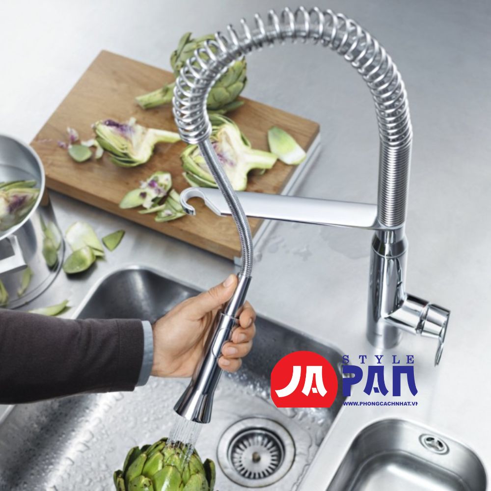 Vòi rửa bát thiên nga Grohe K7 32950000 nội địa Nhật 2 Vòi rửa bát thiên nga Grohe K7 32950000 nội địa Nhật - Ảnh 2