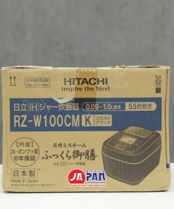 Nồi cơm điện cao tần áp suất Hitachi RZ-W100CM-K | 1.0L 18 Nồi cơm điện Hitachi RZ-W100CM K