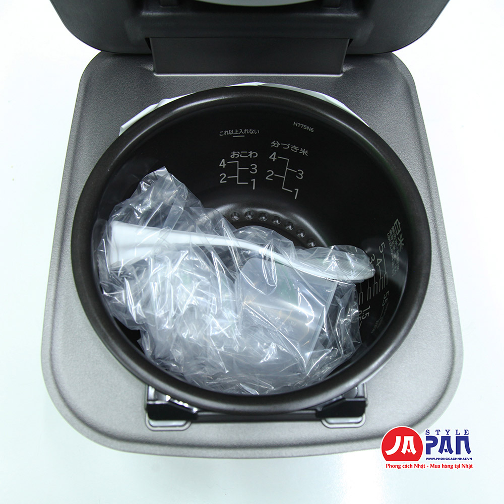 Nồi cơm điện cao tần áp suất Hitachi RZ-W100CM-K | 1.0L 13 Nồi cơm điện Hitachi RZ-W100CM K