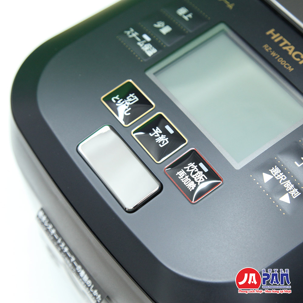 Nồi cơm điện cao tần áp suất Hitachi RZ-W100CM-K | 1.0L 8 Nồi cơm điện Hitachi RZ-W100CM K