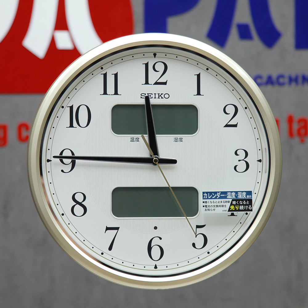 Đồng hồ treo tường Seiko KX384S | Nội địa Nhật 3 Đồng hồ treo tường Seiko KX384S | Nội địa Nhật - Ảnh 3