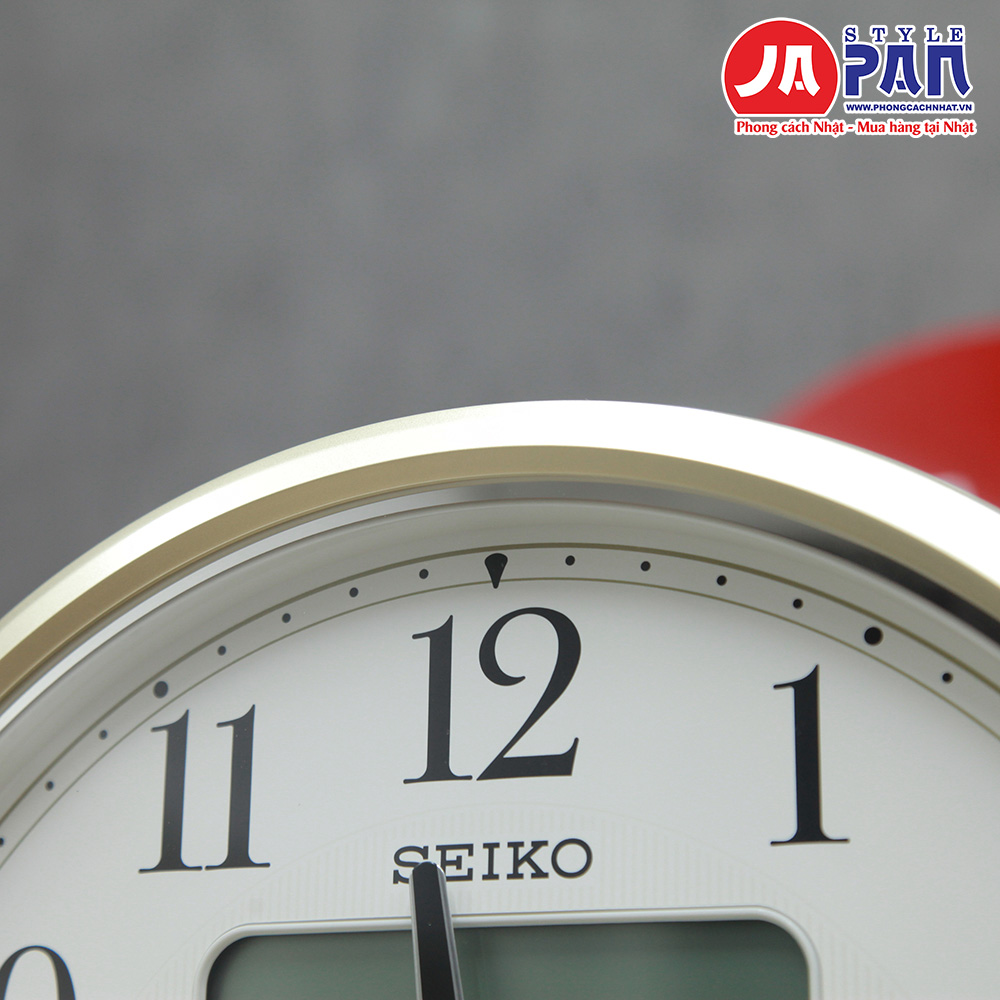 Đồng hồ treo tường Seiko KX384S | Nội địa Nhật 7 Đồng hồ treo tường Seiko KX384S | Nội địa Nhật - Ảnh 7