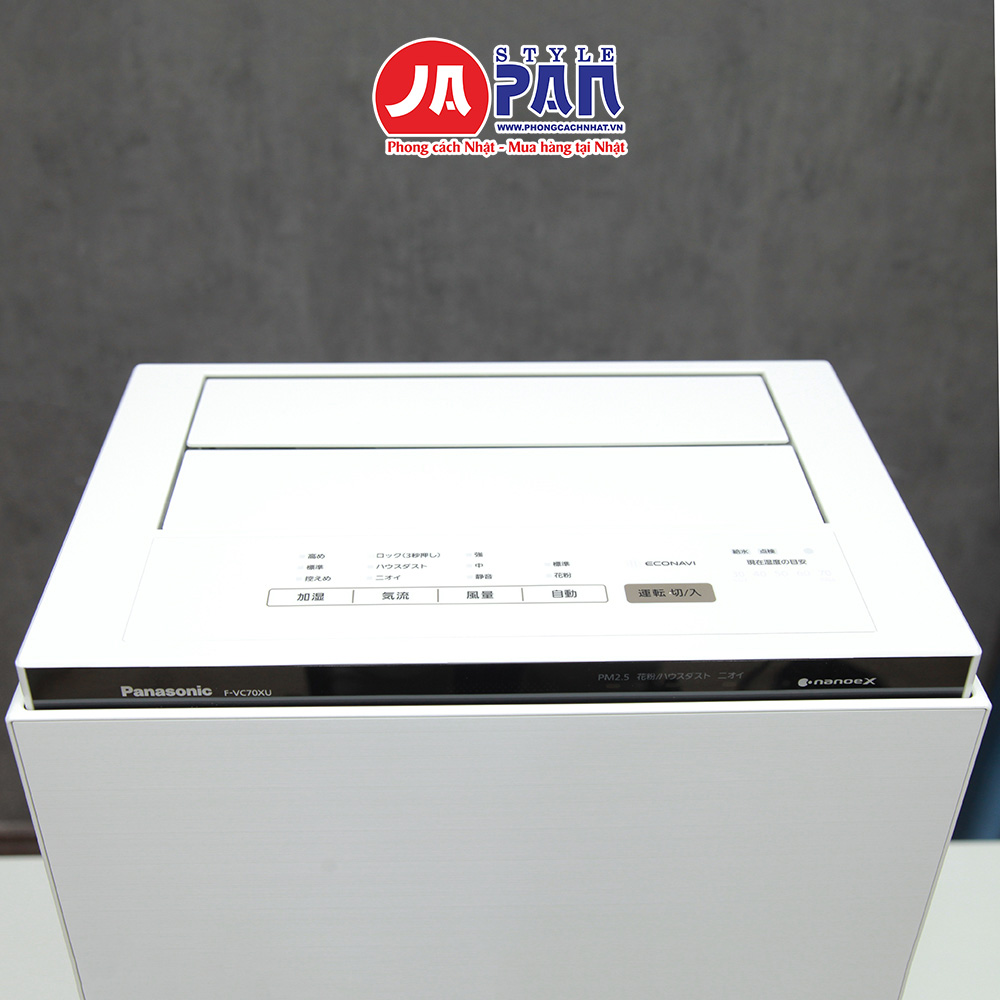 Máy lọc không khí Panasonic F-VC70XU-W cao cấp nội địa Nhật 12 Máy lọc không khí Panasonic F-VC70XU-W cao cấp nội địa Nhật - Ảnh 12