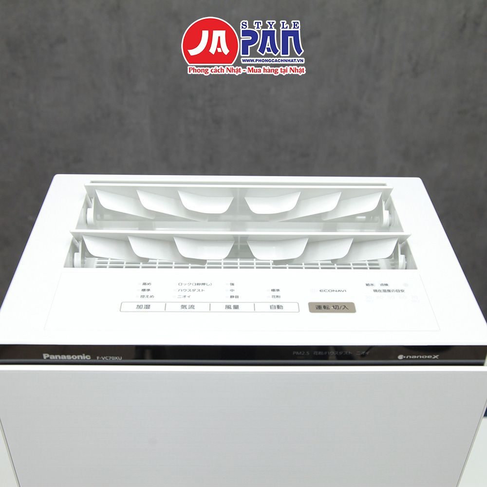Máy lọc không khí Panasonic F-VC70XU-W cao cấp nội địa Nhật 13 Máy lọc không khí Panasonic F-VC70XU-W cao cấp nội địa Nhật