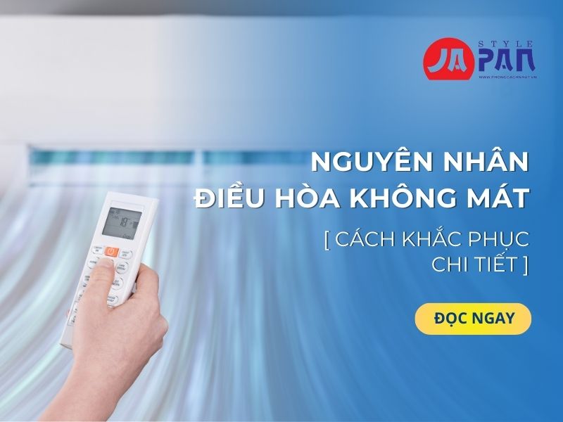 Nguyên nhân điều hòa không mát