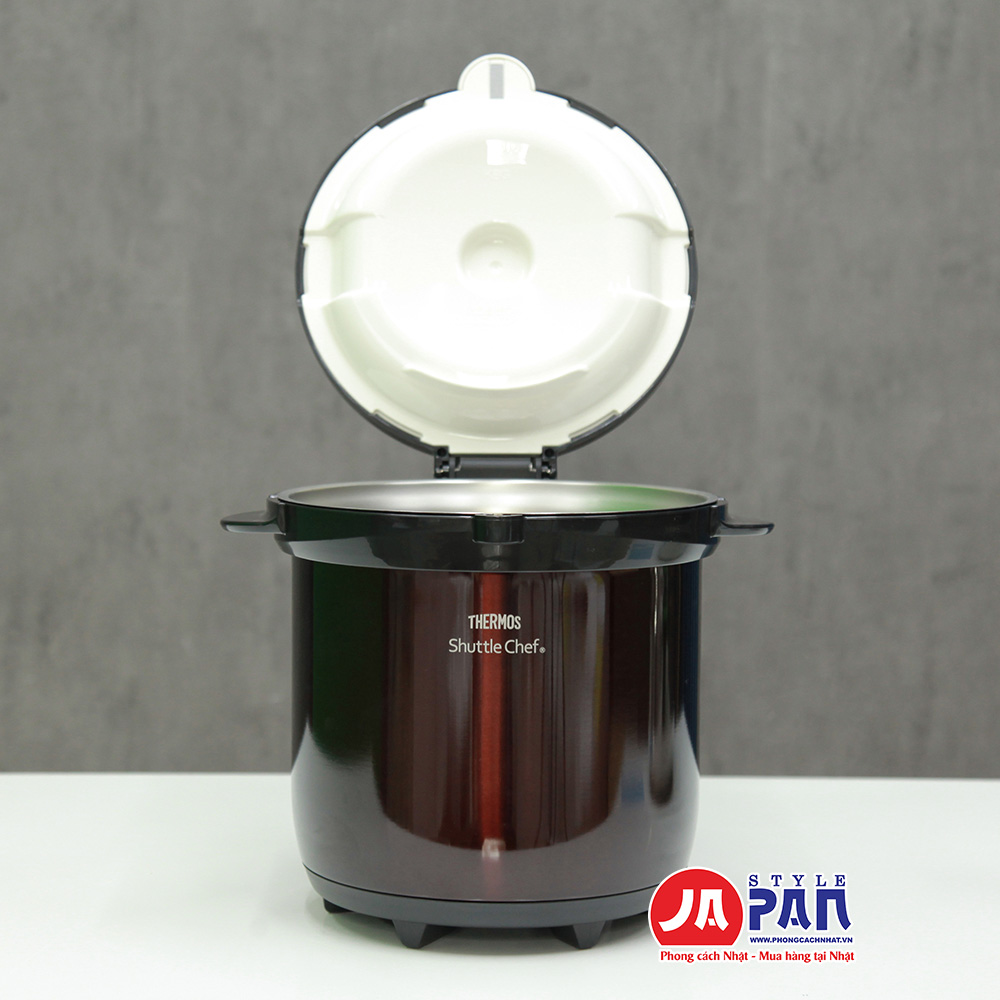 Nồi ủ Thermos KBG-4500-CBW 4.5L màu nâu | Sản phẩm cao cấp nội địa Nhật 9 Nồi ủ Thermos KBG-4500-CBW 4.5L màu nâu | Sản phẩm cao cấp nội địa Nhật - Ảnh 9