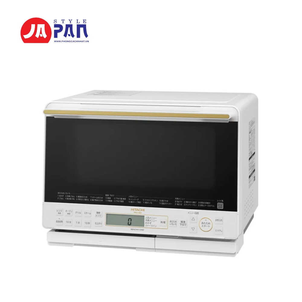 Lò vi sóng Hitachi MRO-S8A (W) kết hợp nướng bù ẩm | 31 Lít 1 Lò vi sóng Hitachi MRO-S8A (W) kết hợp nướng bù ẩm