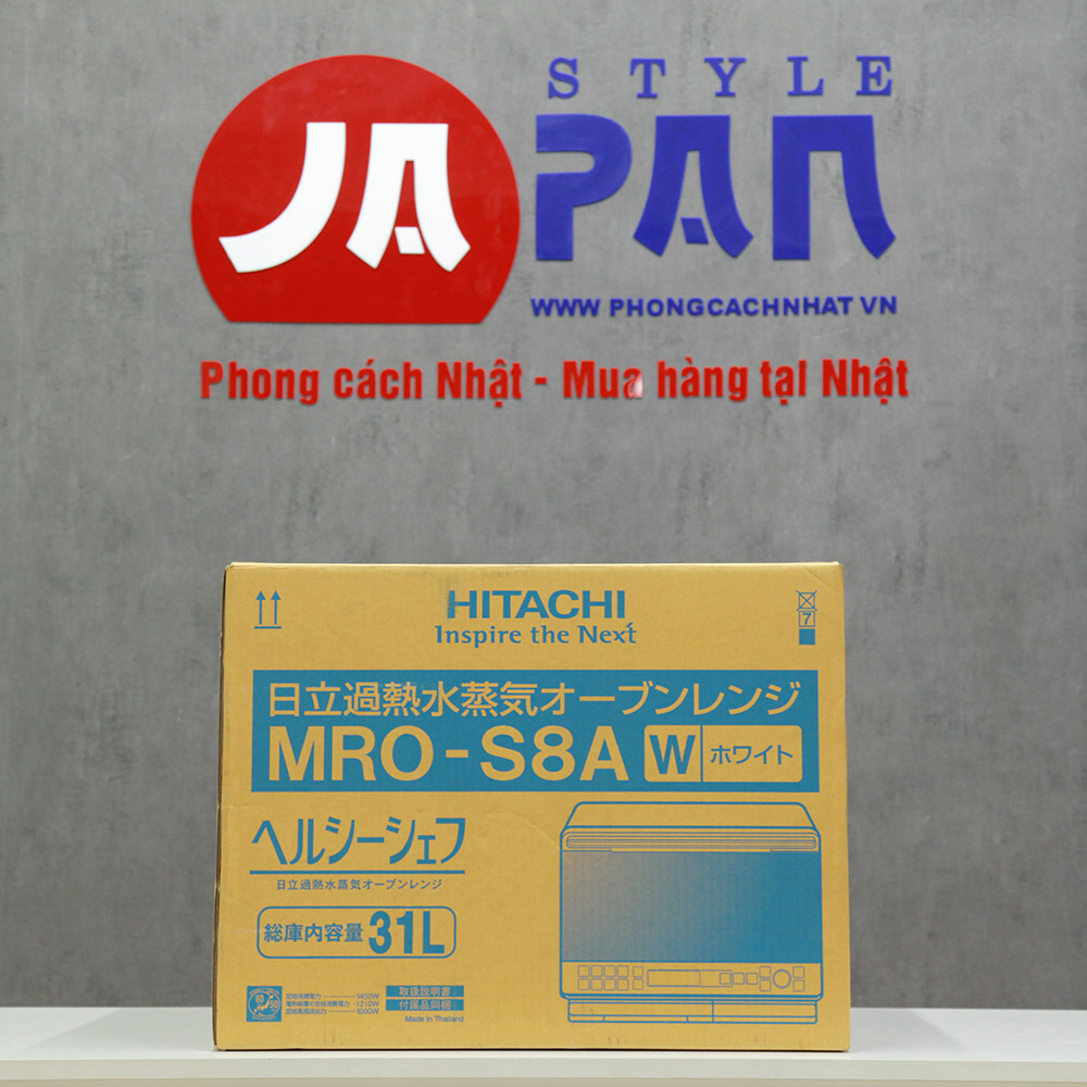 Lò vi sóng Hitachi MRO-S8A (W) kết hợp nướng bù ẩm | 31 Lít 2 Lò vi sóng Hitachi MRO-SA8 (W)