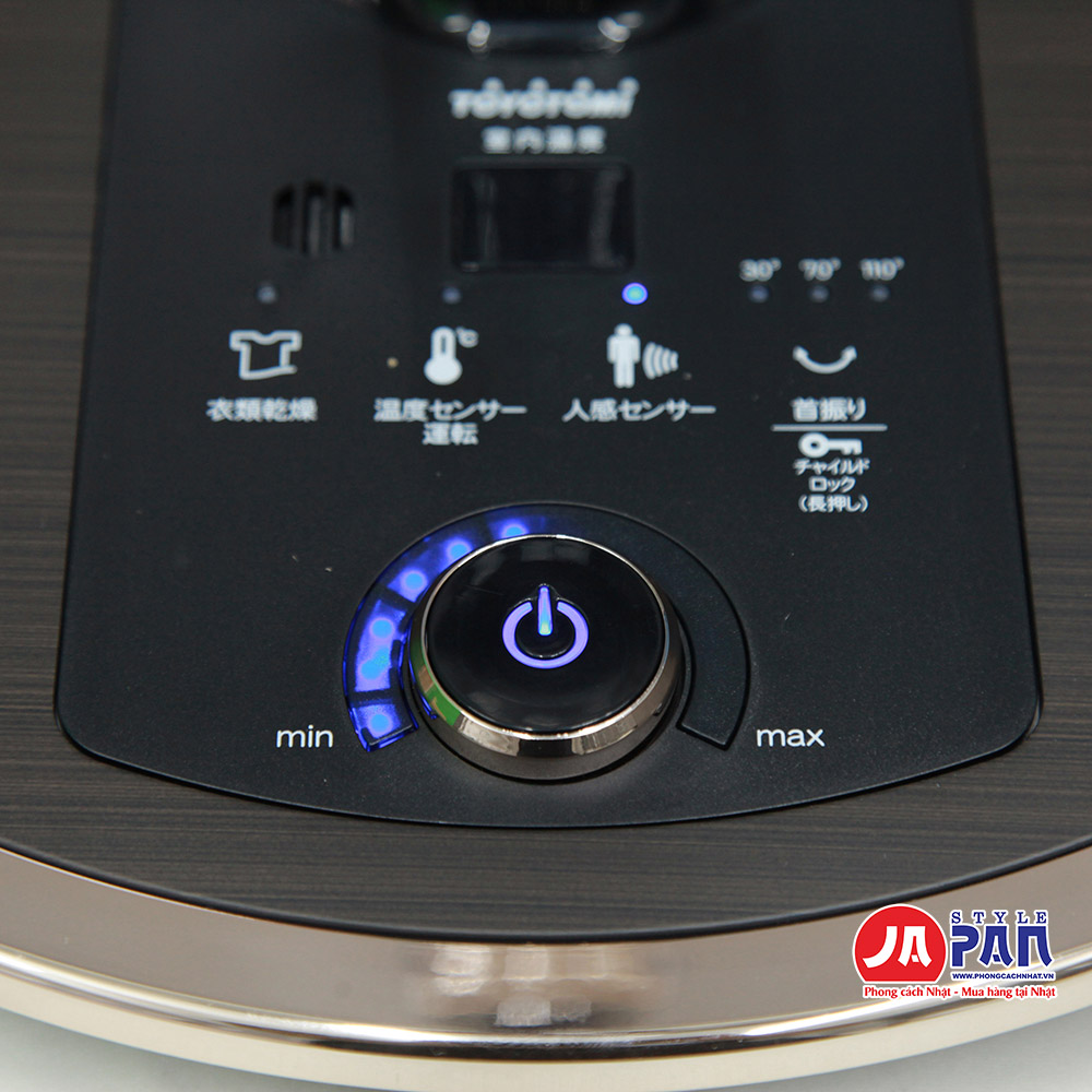 Quạt điện Toyotomi FS-DST30KHR (BM) nâu vân gỗ | Hàng chính hãng Nội địa Nhật 15 Quạt điện Toyotomi FS-DST30KHR