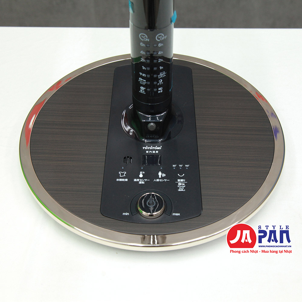 Quạt điện Toyotomi FS-DST30KHR (BM) nâu vân gỗ | Hàng chính hãng Nội địa Nhật 14 Quạt điện Toyotomi FS-DST30KHR