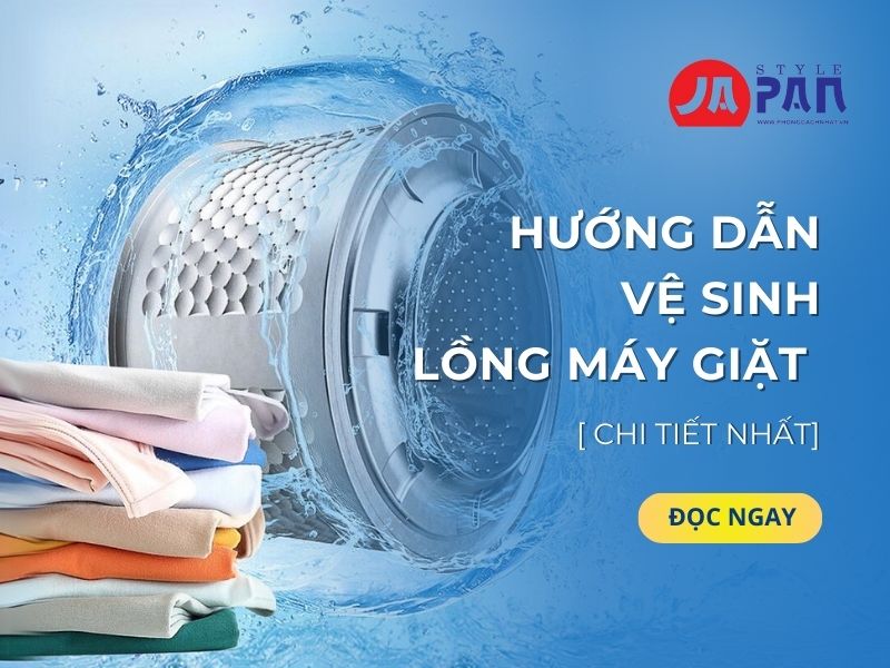 Vệ sinh lồng máy giặt