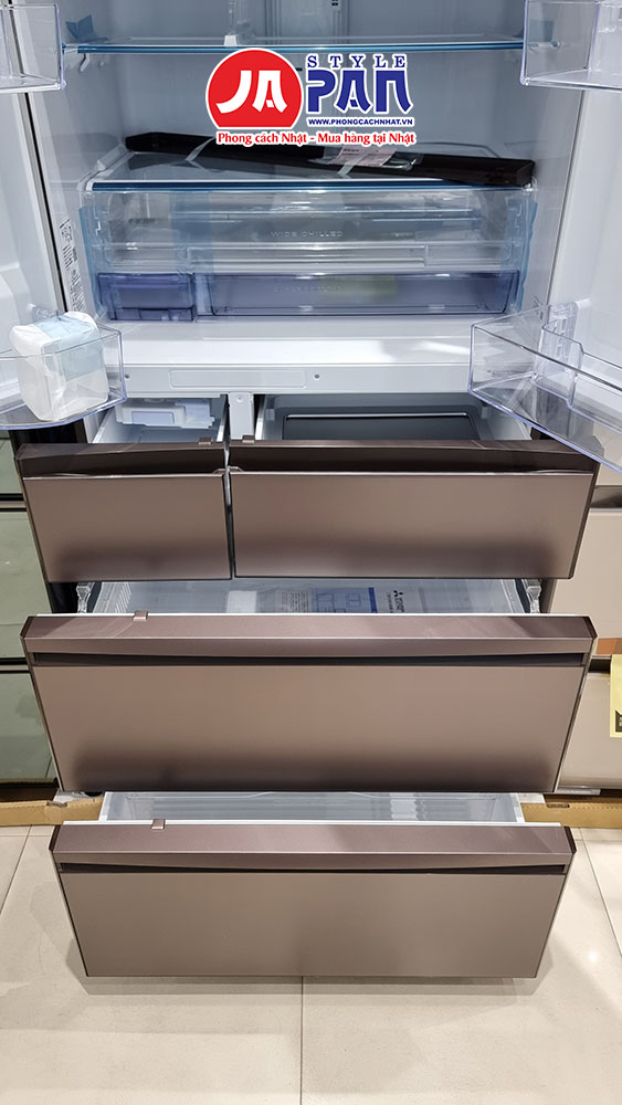 Tủ lạnh Mitsubishi MR-WXD70K | Nội địa Nhật 11 Tủ lạnh Mitsubishi MR-WXD70K 700L