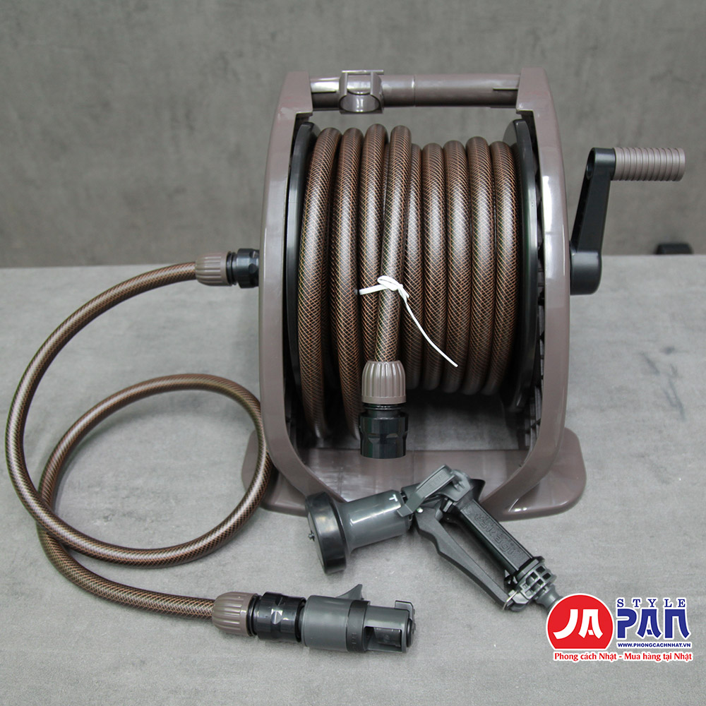 Vòi tưới cây Takagi Tough Brown R330TBR 30m đa năng 6 Vòi tưới cây Takagi R330TBR