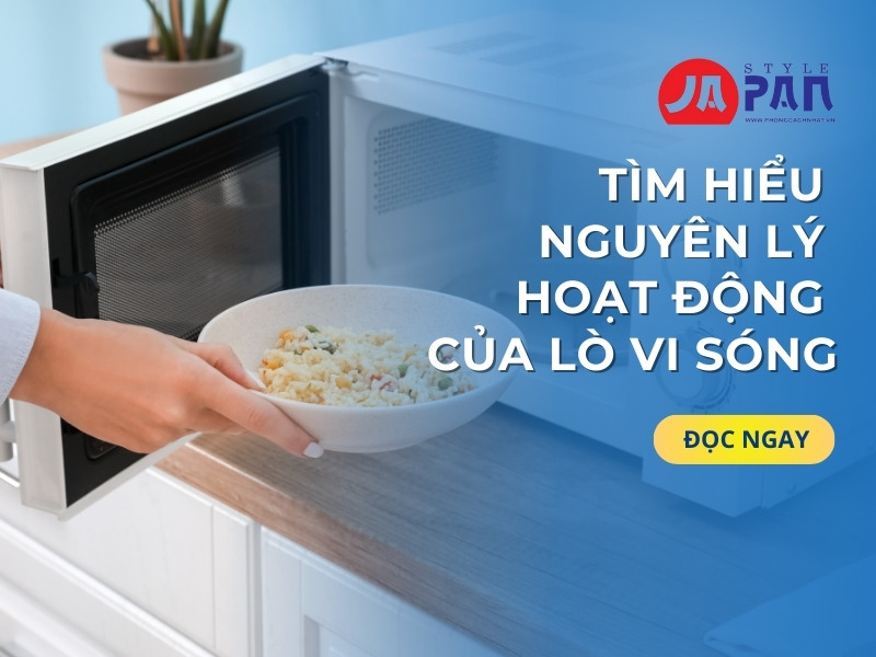 Tìm hiểu nguyên lý hoạt động của lò vi sóng