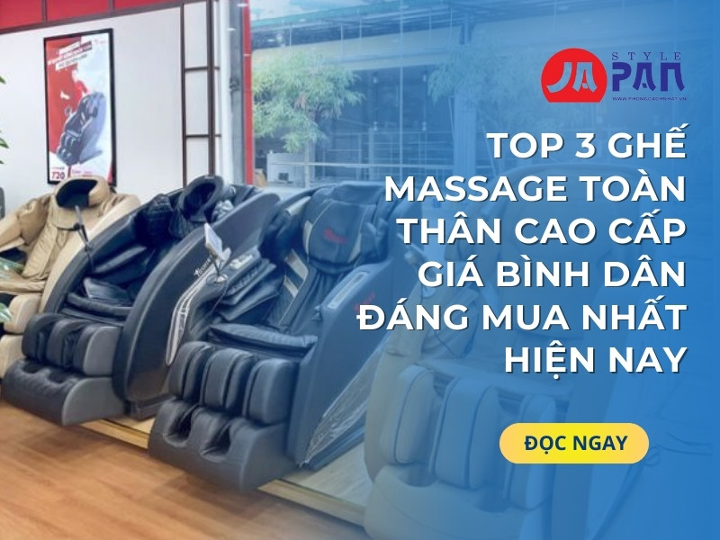 Ghế Massage Toàn Thân Cao Cấp