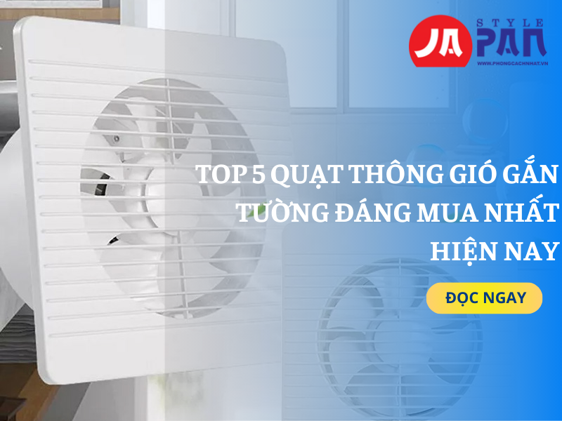 quạt thông gió gắn tường